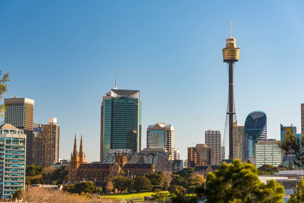 Uitzicht op Sydney Tower